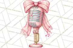 Pink Christmas Town Clipart PNG, Pastel Winter Clip Art Product Image 2