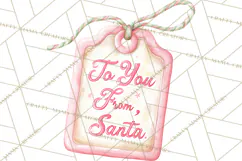 Pink Christmas Town Clipart PNG, Pastel Winter Clip Art Product Image 5