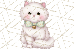 Pink Christmas Town Clipart PNG, Pastel Winter Clip Art Product Image 3