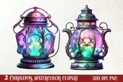 Pink Christmas Fairy Clipart Sublimation, Fairy Christmas Product Image 1