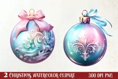 Pink Christmas Fairy Clipart Sublimation, Fairy Christmas Product Image 1