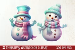 Pink Christmas Fairy Clipart Sublimation, Fairy Christmas Product Image 1