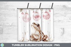 GorgeousPink Christmas Farm Tumbler design.