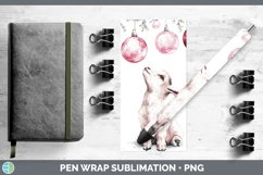 GorgeousPink Christmas Farm Pen Wrap design.