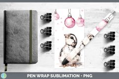 GorgeousPink Christmas Farm Pen Wrap design.