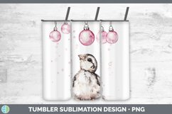 GorgeousPink Christmas Farm Tumbler design.