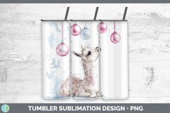 GorgeousPink Christmas Farm Tumbler design.