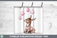 GorgeousPink Christmas Farm Tumbler design.