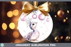 GorgeousPink Christmas Farm Ornament design.