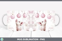GorgeousPink Christmas Farm Mug Wrap design.