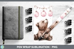 GorgeousPink Christmas Pen Wrap design.