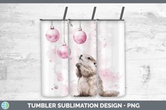 GorgeousPink Christmas Tumbler design.