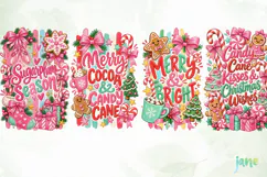 Pink Christmas PNG Product Image 1