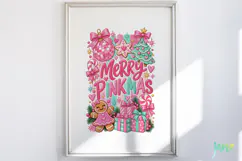 Pink Christmas PNG Product Image 2