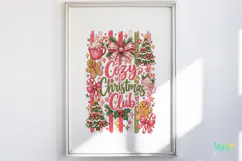 Pink Christmas PNG Product Image 2