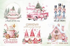 Pink Christmas Quotes Sublimation Product Image 4