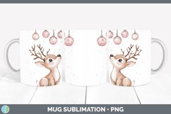 GorgeousPink Christmas Mug Wrap design.