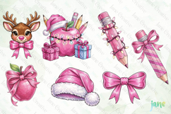 Pink Christmas School Teacher Bundle Product Image 8