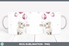GorgeousPink Christmas Mug Wrap design.