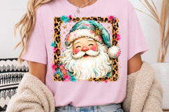 Pink Christmas Sublimation, Mama Santa Nutcracker PNG Product Image 3