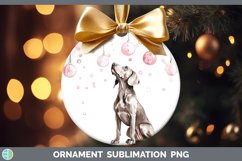 GorgeousPink Christmas Ornament design.