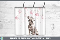GorgeousPink Christmas Tumbler design.