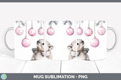 GorgeousPink Christmas Mug Wrap design.