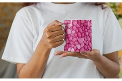 Pink Color Stones Mug sublimation design Product Image 2