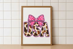 Pink Coquette USA Patriotic PNG Product Image 4