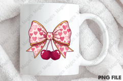 Pink Coquette Valentine Png Cherry Love Product Image 4