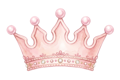 Pink Crown Png| Fairy Garden Png Product Image 1