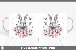 GorgeousPink Drips BS02 Mug Wrap design.