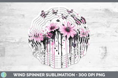GorgeousPink Drips BS02 Wind Spinner design.