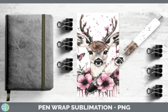 GorgeousPink Drips BS02 Pen Wrap design.
