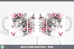 GorgeousPink Drips BS02 Mug Wrap design.
