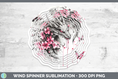 GorgeousPink Drips BS02 Wind Spinner design.