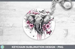 GorgeousPink Drips BS02 Keychain design.