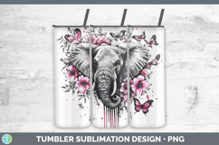 GorgeousPink Drips BS02 Tumbler design.