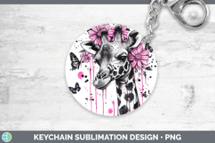 GorgeousPink Drips BS02 Keychain design.
