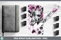 GorgeousPink Drips BS02 Pen Wrap design.