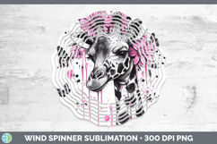 GorgeousPink Drips BS02 Wind Spinner design.