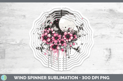 GorgeousPink Drips BS02 Wind Spinner design.