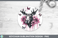 GorgeousPink Drips BS02 Keychain design.