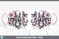 GorgeousPink Drips BS02 Mug Wrap design.