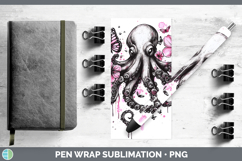 GorgeousPink Drips BS02 Pen Wrap design.