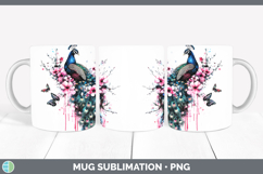 GorgeousPink Drips BS02 Mug Wrap design.