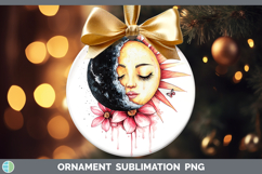 GorgeousPink Drips BS02 Ornament design.
