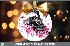 GorgeousPink Drips BS02 Ornament design.