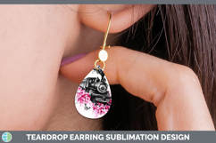 GorgeousPink Drips BS02 Teardrop Earrings design.