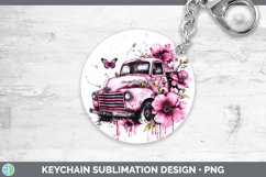GorgeousPink Drips BS02 Keychain design.